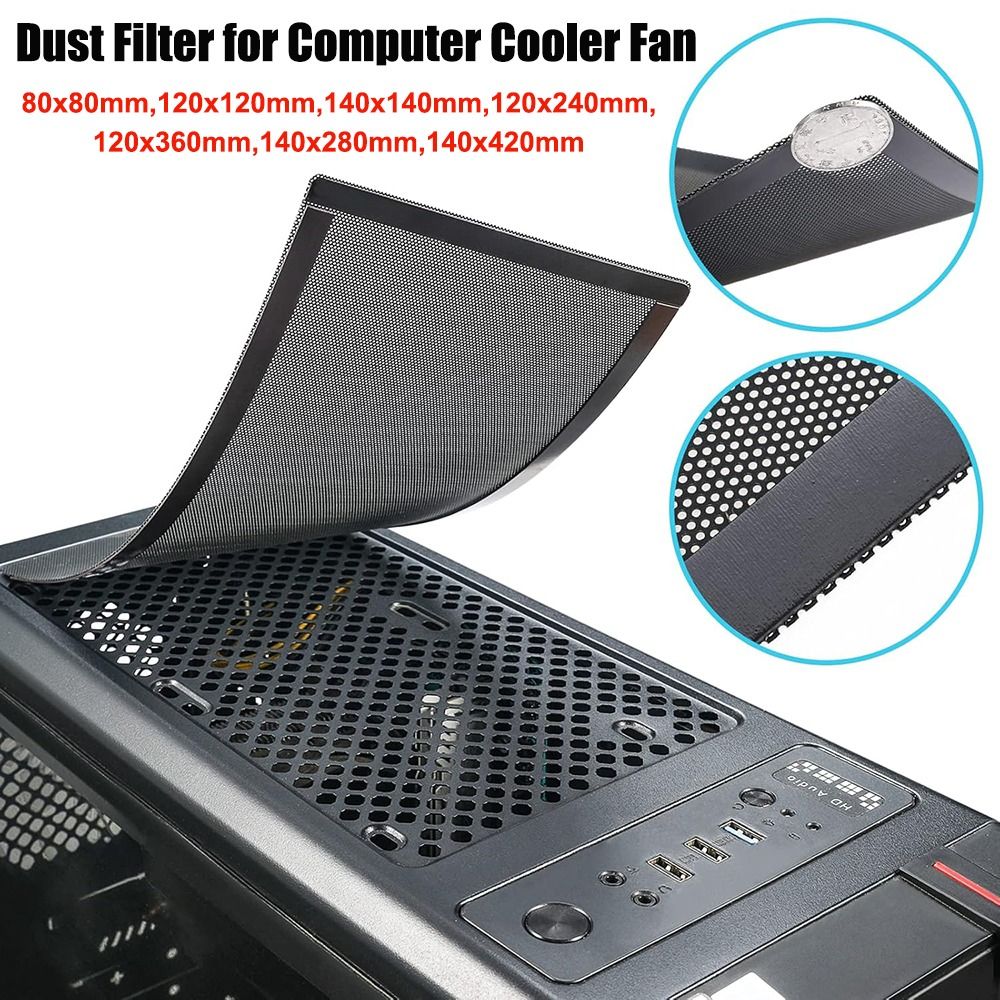 Dust Filter Pc - Nowa osłona filtra przeciwpyłowego z PVC,