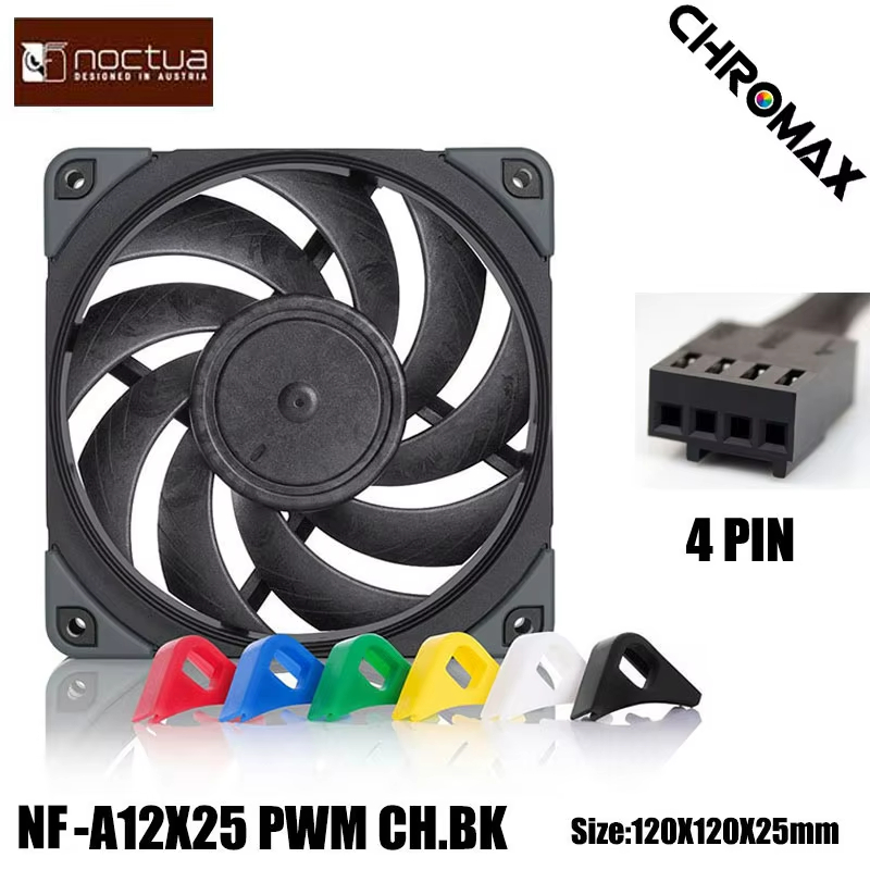 Case Fan Controller - Wentylator obudowy Noctua NF-A12x25 PWM 12CM
