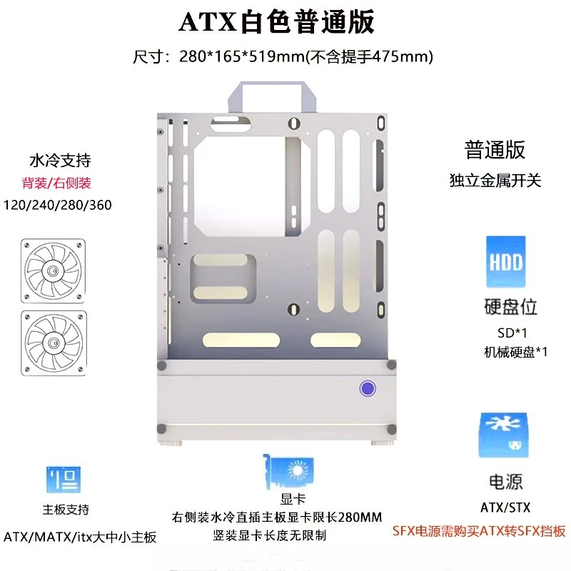 Obudowa PC Open Chassis 240/36 – Pc Chassis recenzja i cena