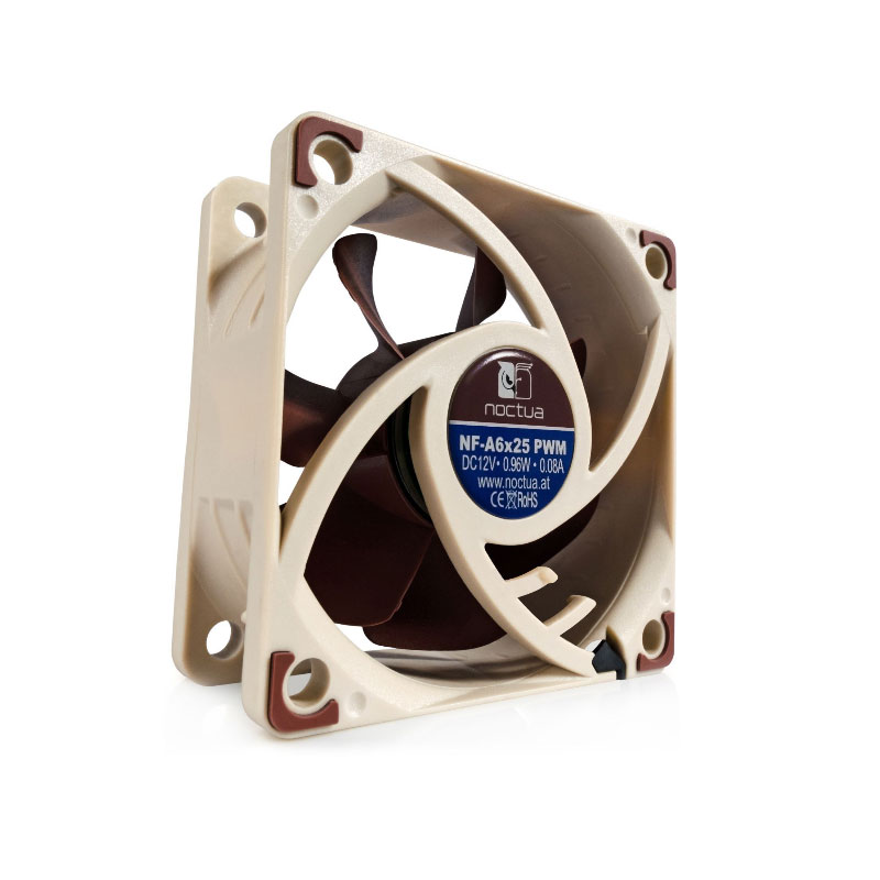 Noctua NF-A6X25 60x60x25mm 12V – Case Fan Controller recenzja i cena